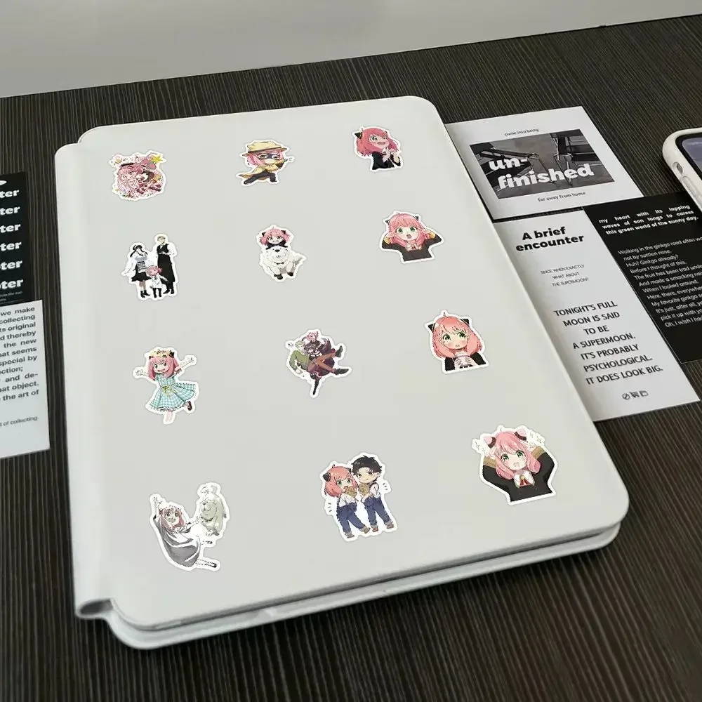 100 pieces of SPY×FAMILY stickers - Aniya cute anime character 2D decorative mobile phone notebook stickers Gift 2026 view 5