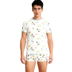 Cute cow T shirt with snaps at one shoulder/men top/women top/adult T shirt/adult Top