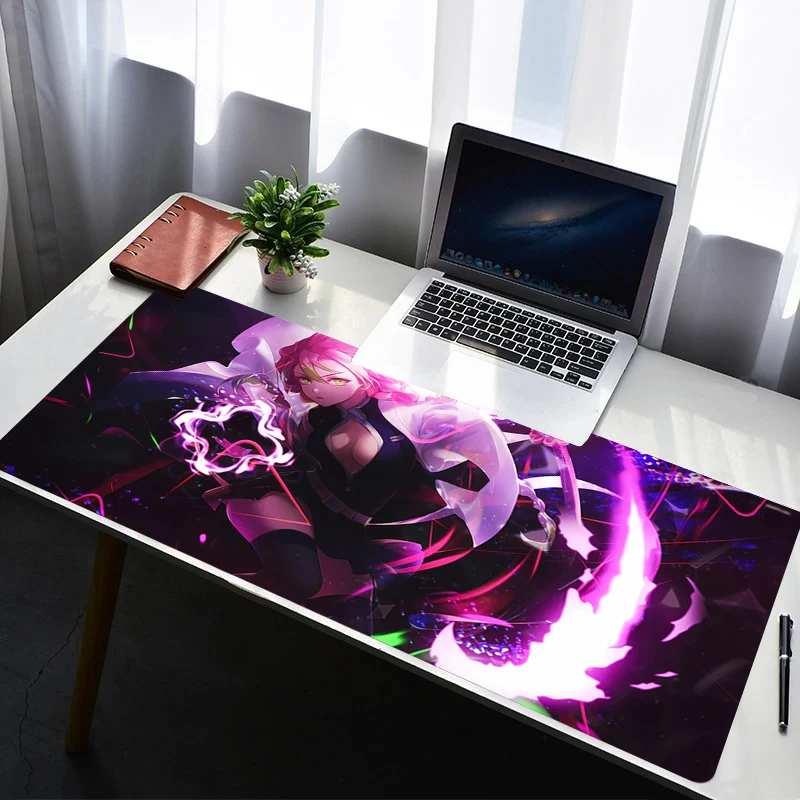 

Mouse Pad PC Non Slip Rubber D-demon Slayer HD Mousepad Laptop Gamer Cabinet Keyboard Pad Office Computer Gaming Desk Mouse Mat