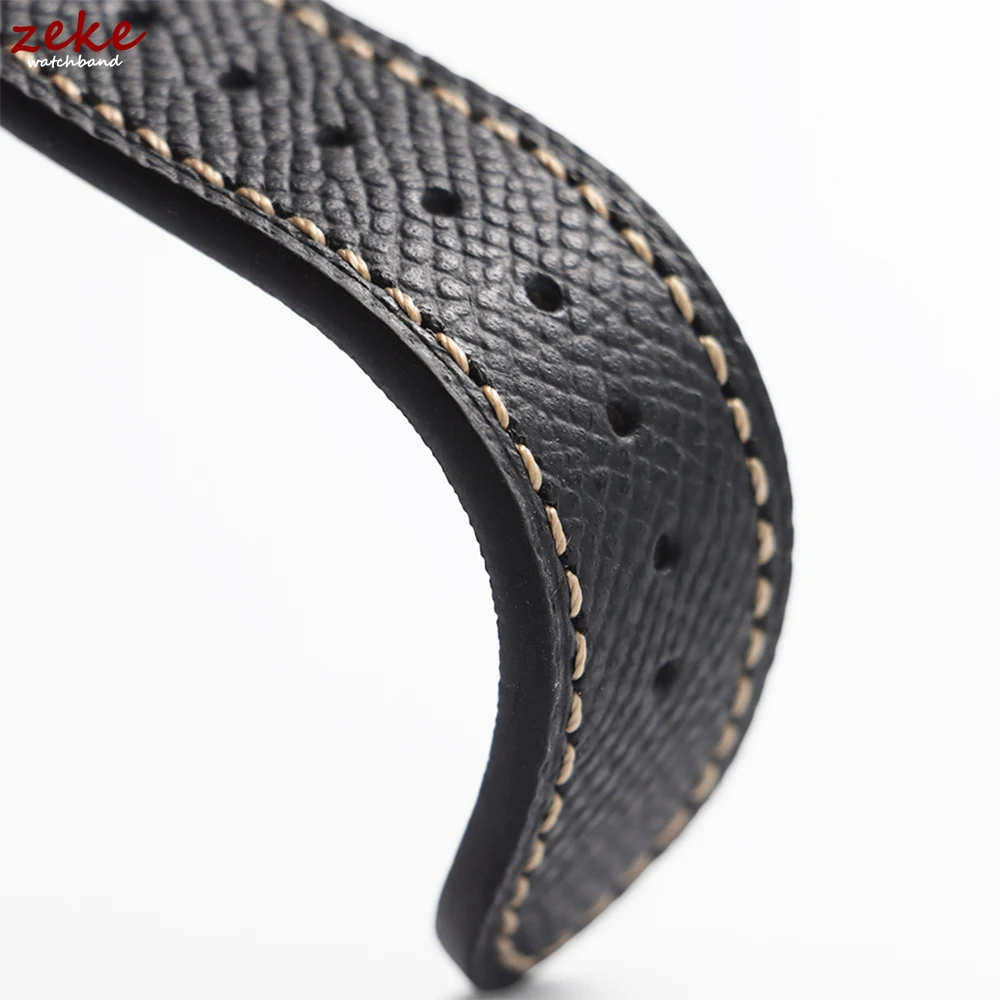 18 مللي متر 19 مللي متر 20 مللي متر 22 مللي متر جلد طبيعي حزام ساعة اليد الفرقة العالمي حزام الساعات الرجعية سوار الإفراج السريع بار معصمه اكسسوارات #6