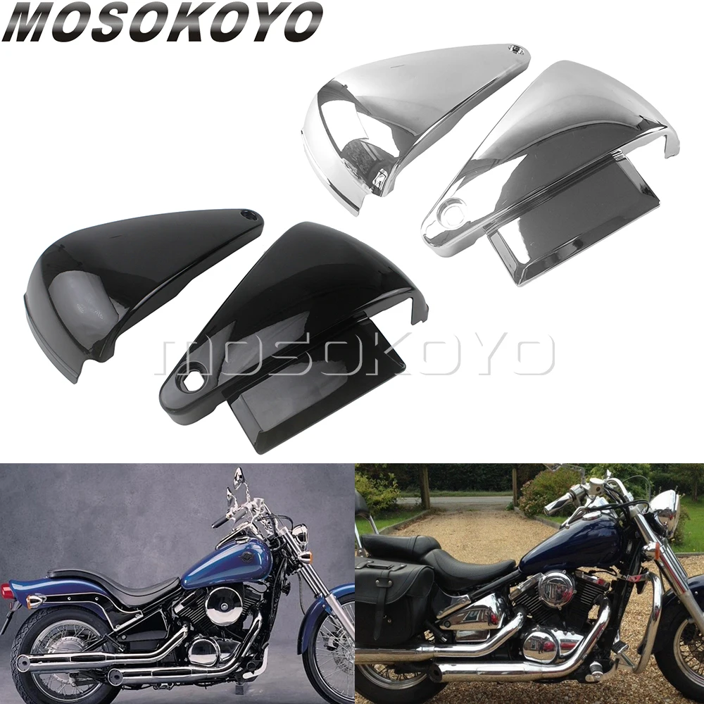 Motorcycle Accessories Battery Side Cover Frame Guard Fairing Protection For Kawasaki Vulcan 400 800 VN400 VN800 Classic Drifter