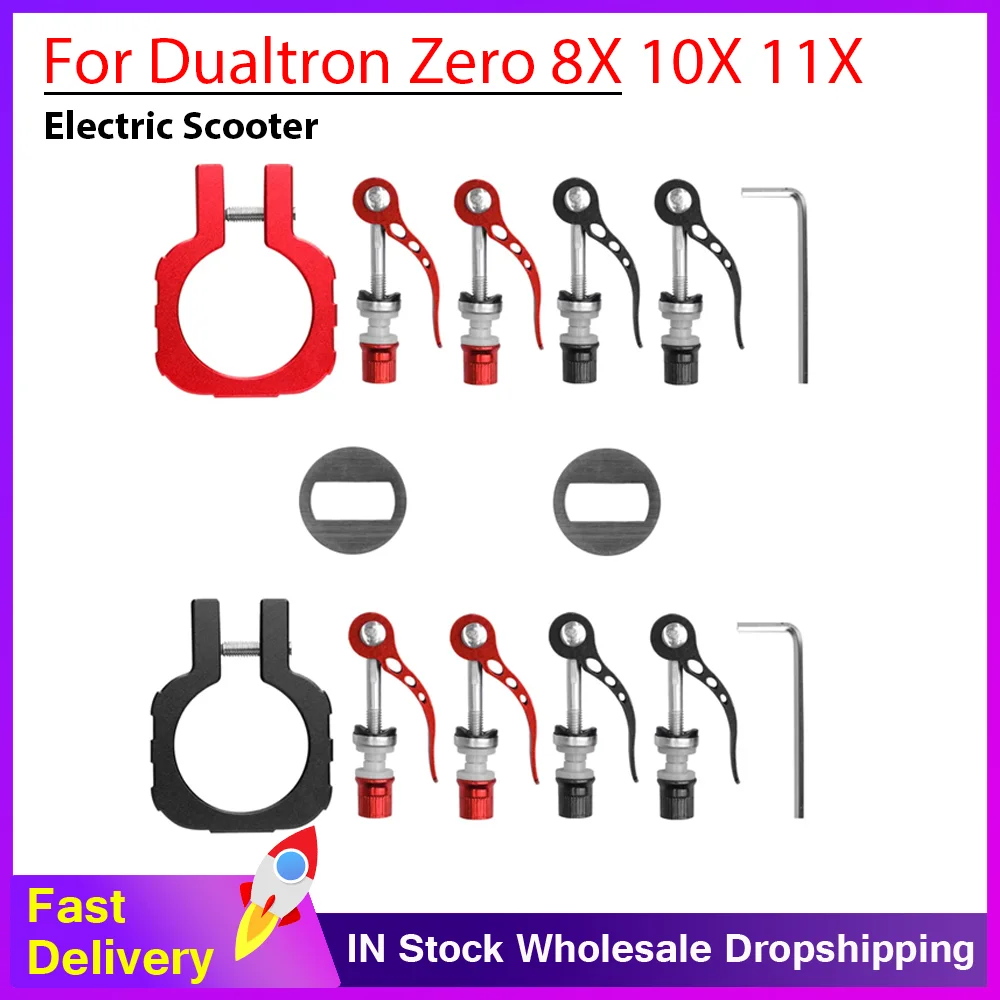 

Folding Clamp Holder Parts Locking Hooks Fixtures for Dualtron Dt3 Spider Speedual Zero 8X 10X 11X Electric Scooter Accessories