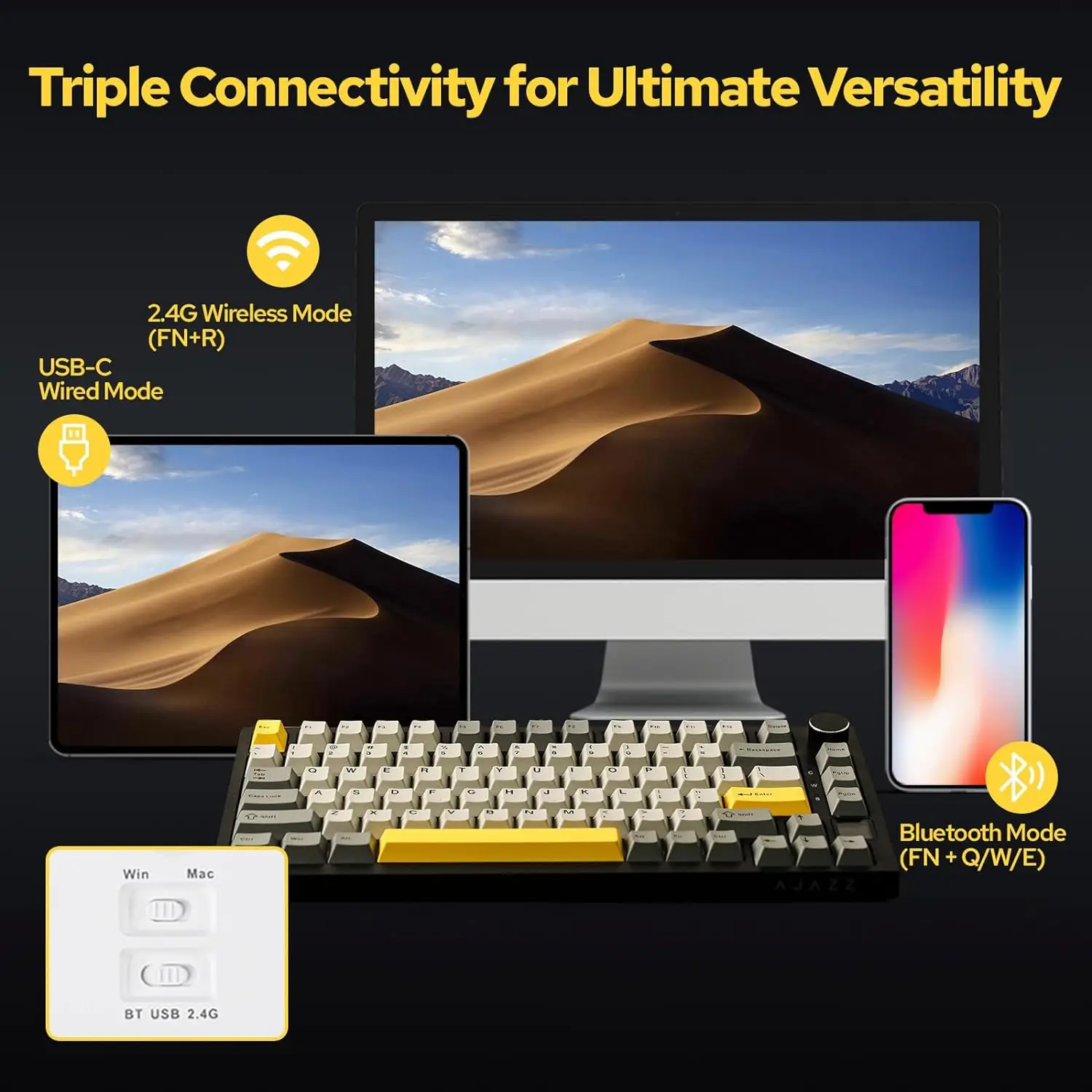 AK820 Pro Mechanical Keyboard 3