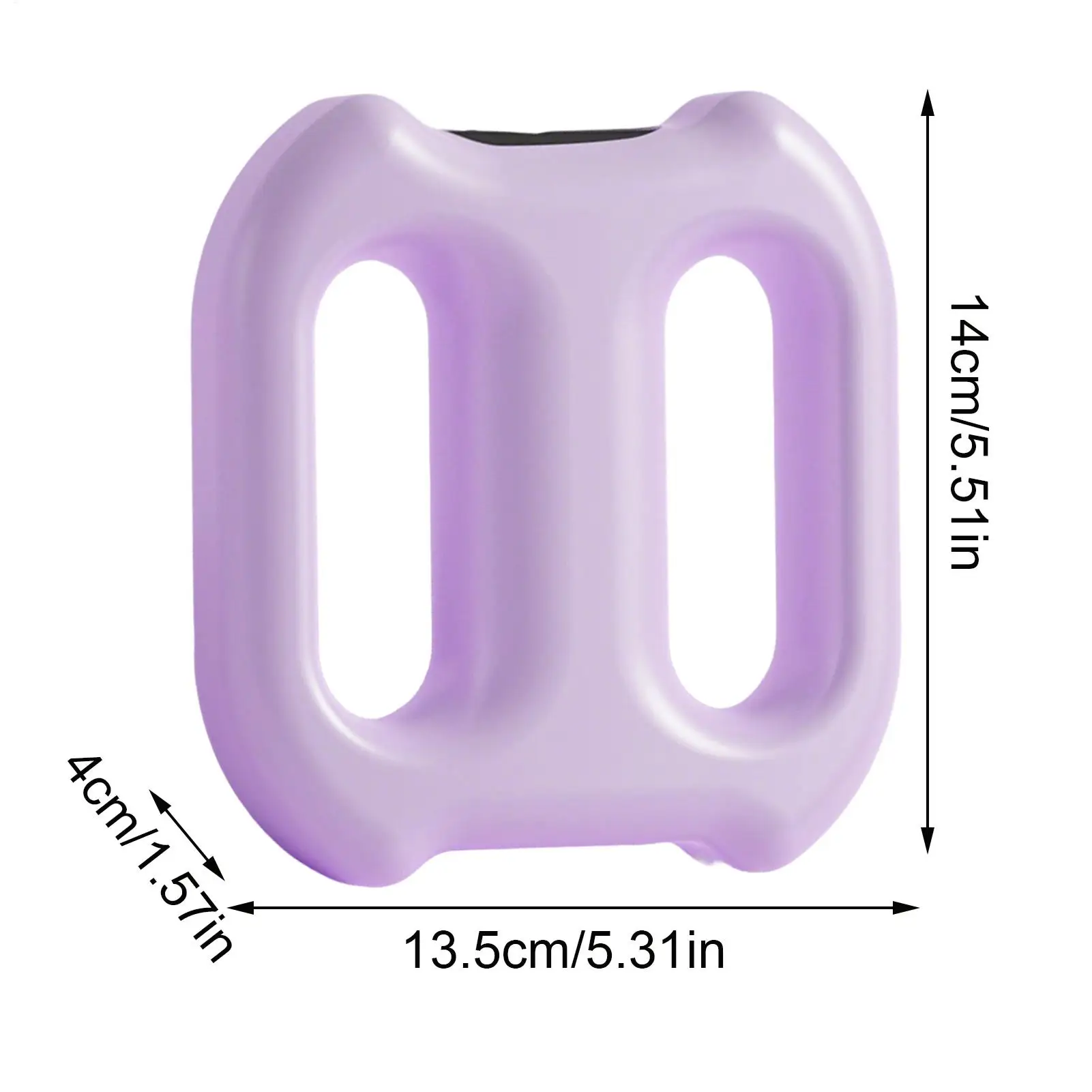 Cincin Pijat Fascia Seluruh Tubuh 5-Kecepatan, Cincin Silikon Fascia Impact, Tipe-C Isi Ulang, Pijat Fascia Ergonomis dengan Sabuk yang Dapat Disesuaikan