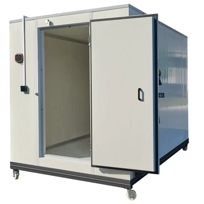 

Mobile Food Trailer Famous Brand Mobile Cold Storage Mobile Chambre Froide With Solar System