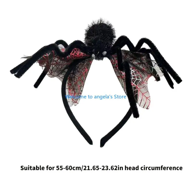 X4YC إكسسوار رأس الهالوين الأنيق للأولاد والبنات والكبار، تصميم جذاب للحفلات التنكرية الأساسية