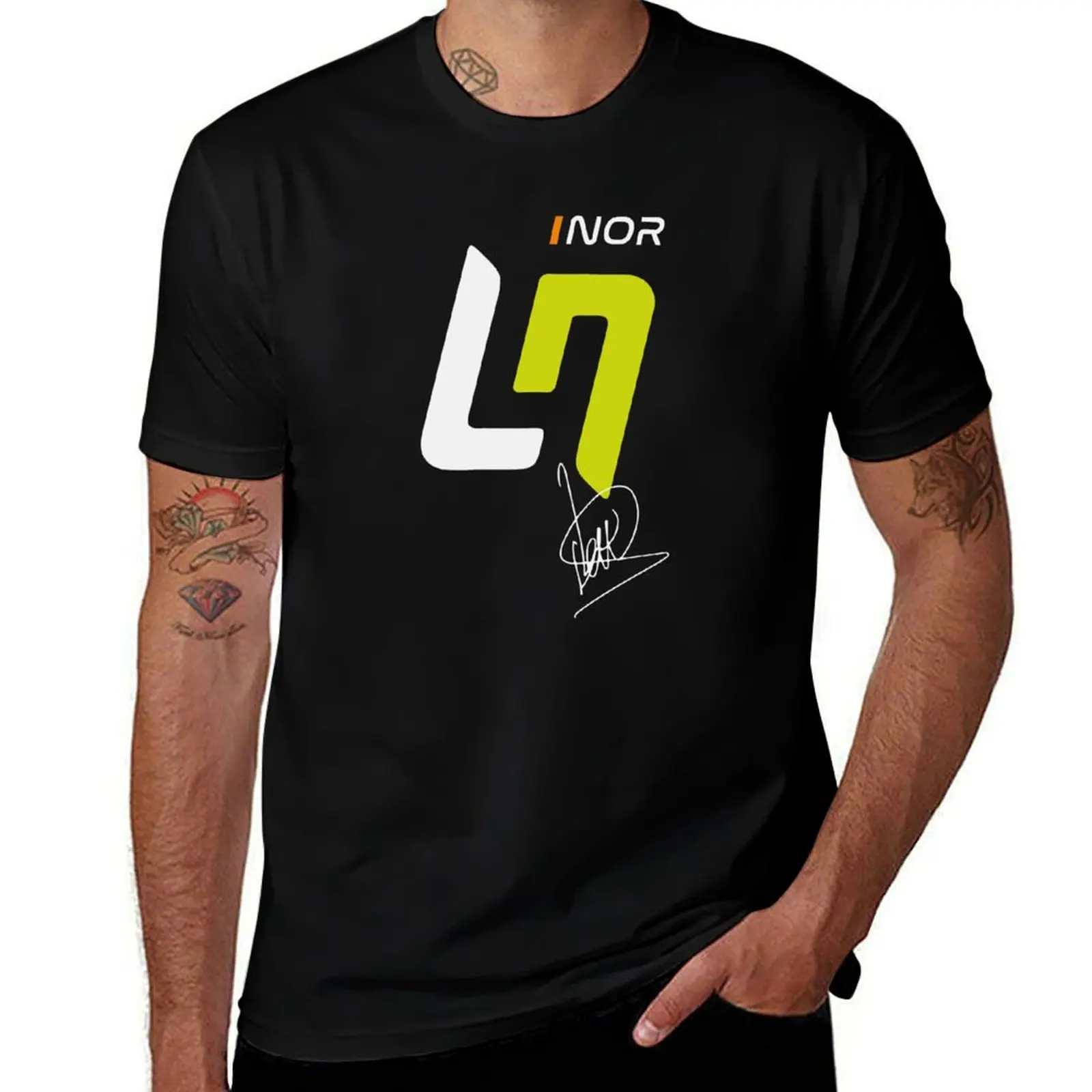 

Lando Norris 4 - F1 T-Shirt T-shirts oversize T-shirts man men clothing