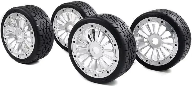 CNC Aluminum Wheel Hub Set for 1/5 Scale Rovan ROFUN F5 MCD XS5 RR5