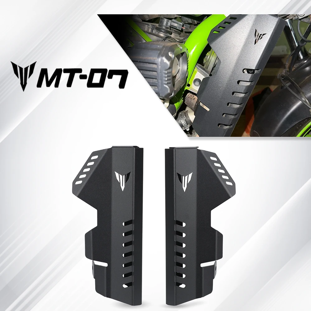 

Side Radiator Grille Cover Guard For Yamaha MT-07 MT07 FZ-07 FZ07 2013 2014 2015 2016 2017 Motorcycle Accessories Protector Cap