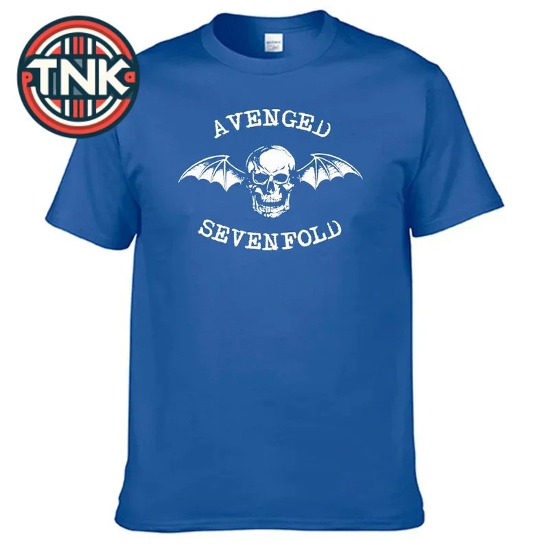 Band avenged sevenfolds T shirt A7X shirt 100% cotton men shirt N02