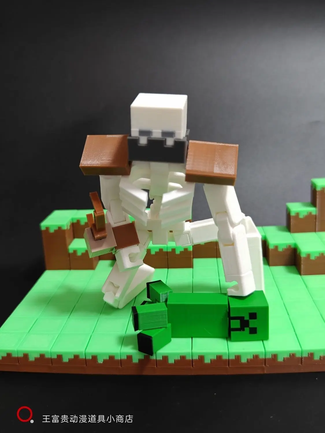 3D Printing 20cm Mutant Skeleton Monster Multi-articular Movable Assembly Finished Model Toy