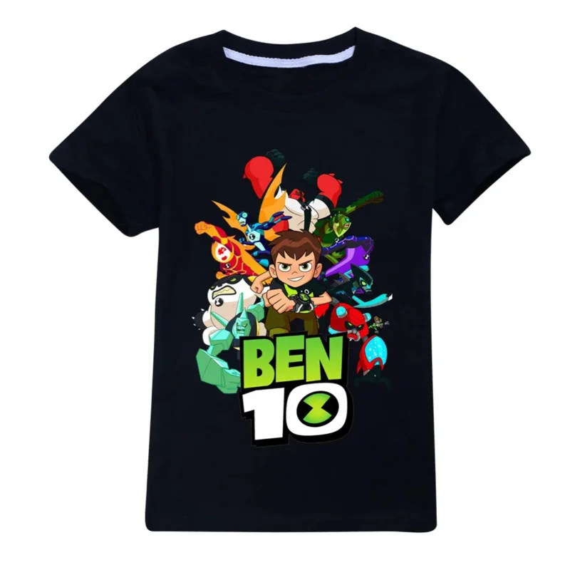 Kaos AIAI 2025 untuk / Anime B-benning 10 Kartun Print Kaos Anak Lucu Anak Laki-laki Perempuan Pakaian Umum Musim Panas Bayi T