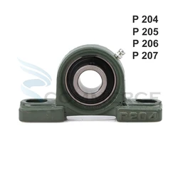 Mounted Block Cast Housing Support Pillow Block Bearing Cast Assembly For DIY ATV Go kart Buggy Tricycle Quad Bike Rear Axle