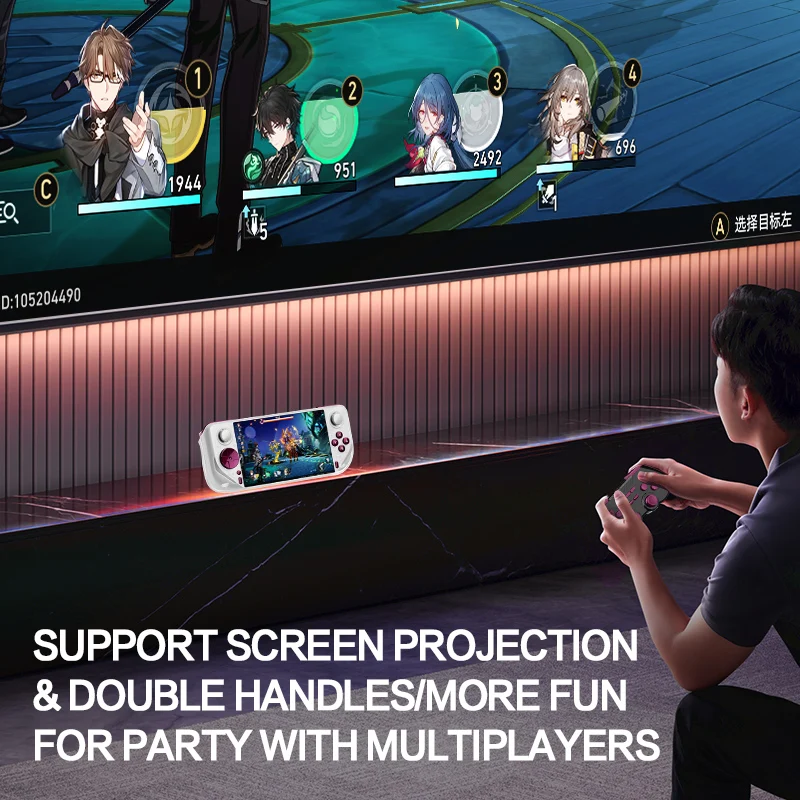 E6MAX أندرويد مشغلات ألعاب محمولة مريحة 8-core 64 بت شاشة تعمل باللمس 4 + 32GB ريترو الحنين 5 بوصة شاشة لعبة آلة #5