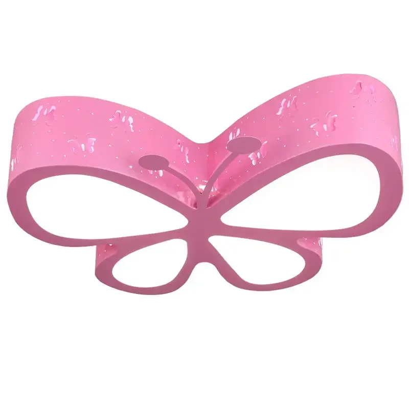 Nowoczesna, mocna lampa sufitowa LED dla dzieci w kształcie motyla, do sypialni, salonu, żyrandol, dekoracyjne oświetlenie dla dzieci.