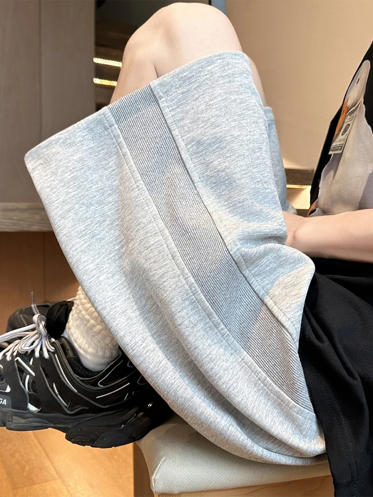 

Мужские повседневные спортивные шорты, летние, модные, прямого кроя, средней длины, американского стиля, плотные, 5-дюймовые шорты