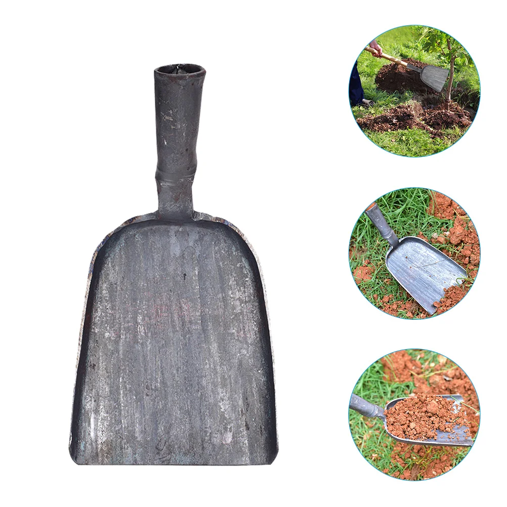 Coal Ash Shovels Household Fireplace Pit BBQ Charcoal Stove Durable Dust Pan Spade Portable