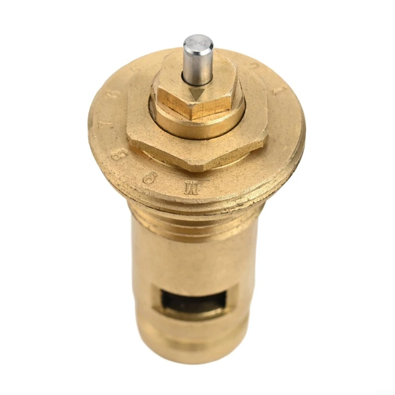 ABKJ-Brass Radiator Valve Insert M30 X 1.5 Valve Thermostat Insert 1/2 Inch Bath & Kitchen Faucet Replacement Valvecartridge