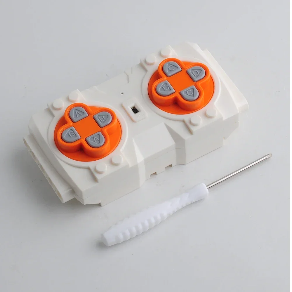 MOC Set telecomando Scatola batteria ricaricabile Blue-tooth M Controllo velocità motore Programma APP PF Building Blocks Modifica giocattolo