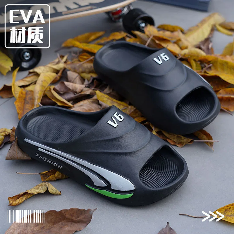 2026 New Fashion Men's Slippers Leisure Lightweight Slides Non-slip Outdoors Male Slippers EVA Soft Sole Platform Men's Sandals