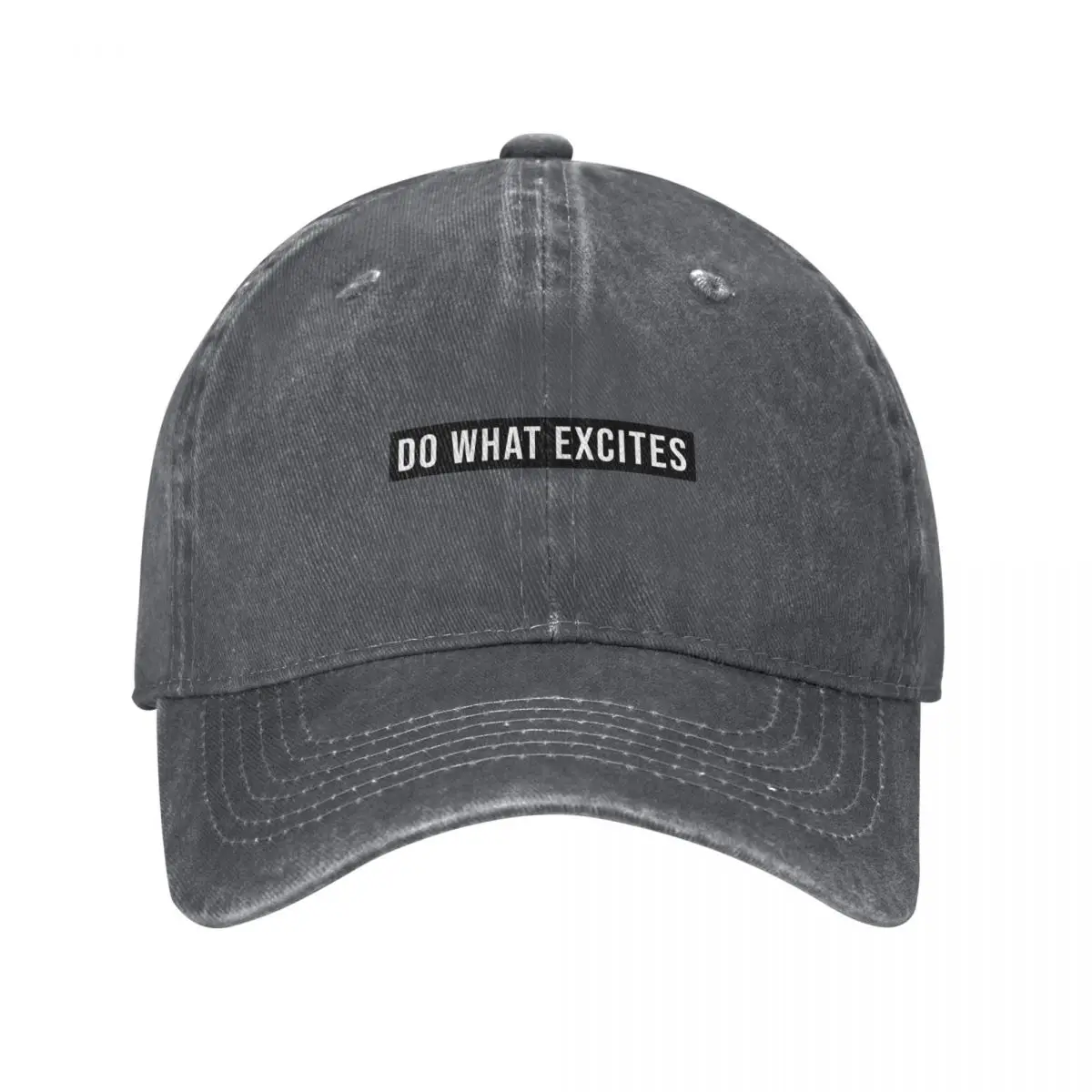 Do What Excites Baseball Cap Anime Beach Outing Fishing cap Boy Child Women's