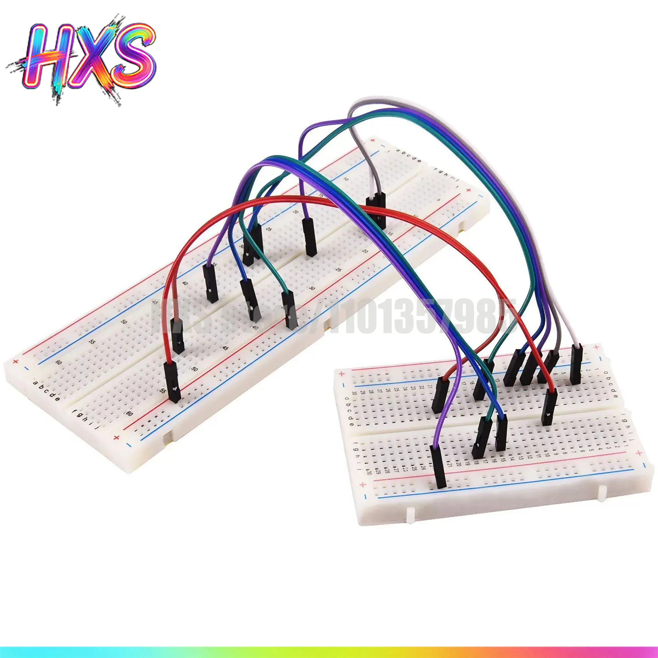 10CM 20CM 30CM 40PIN Rainbow Cable Dupont Line Male Female Head Bridle Jumper Wire Connecting Line Cable Breadboard PCB DIY KIT