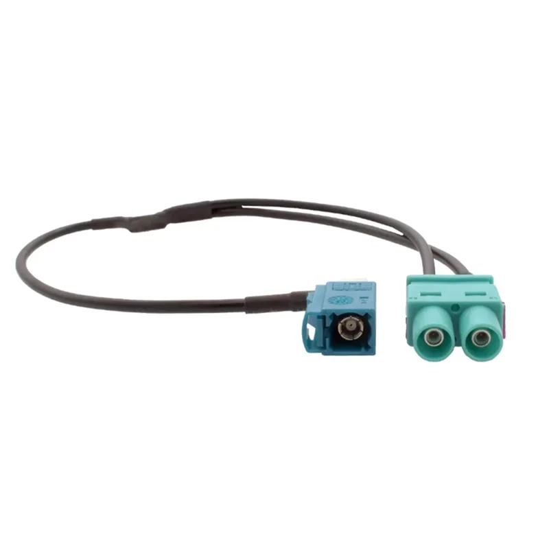 ABZW Y-アンテナ ラジオ アダプター 2 FAKRA オス ヘッドから 1 FAKRA メス ヘッド ラジオ アンテナ アダプター コネクター VW/用