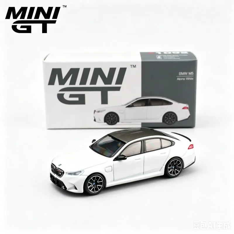 minigt1-64-bmw-m5-g90-アルピナ-1092--合金製の車の模型、静態装飾品、大人向けのコレクション、クリエイティブなギフト、男の子向けのおもちゃ。
