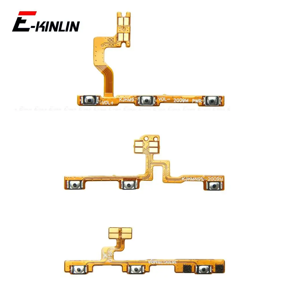 Switch Power ON OFF Key Mute Volume Button Ribbon Flex Cable For XiaoMi Poco X2 X3 NFC GT C3 M2 M3 F3 F2 Pro Max PocoPhone F1