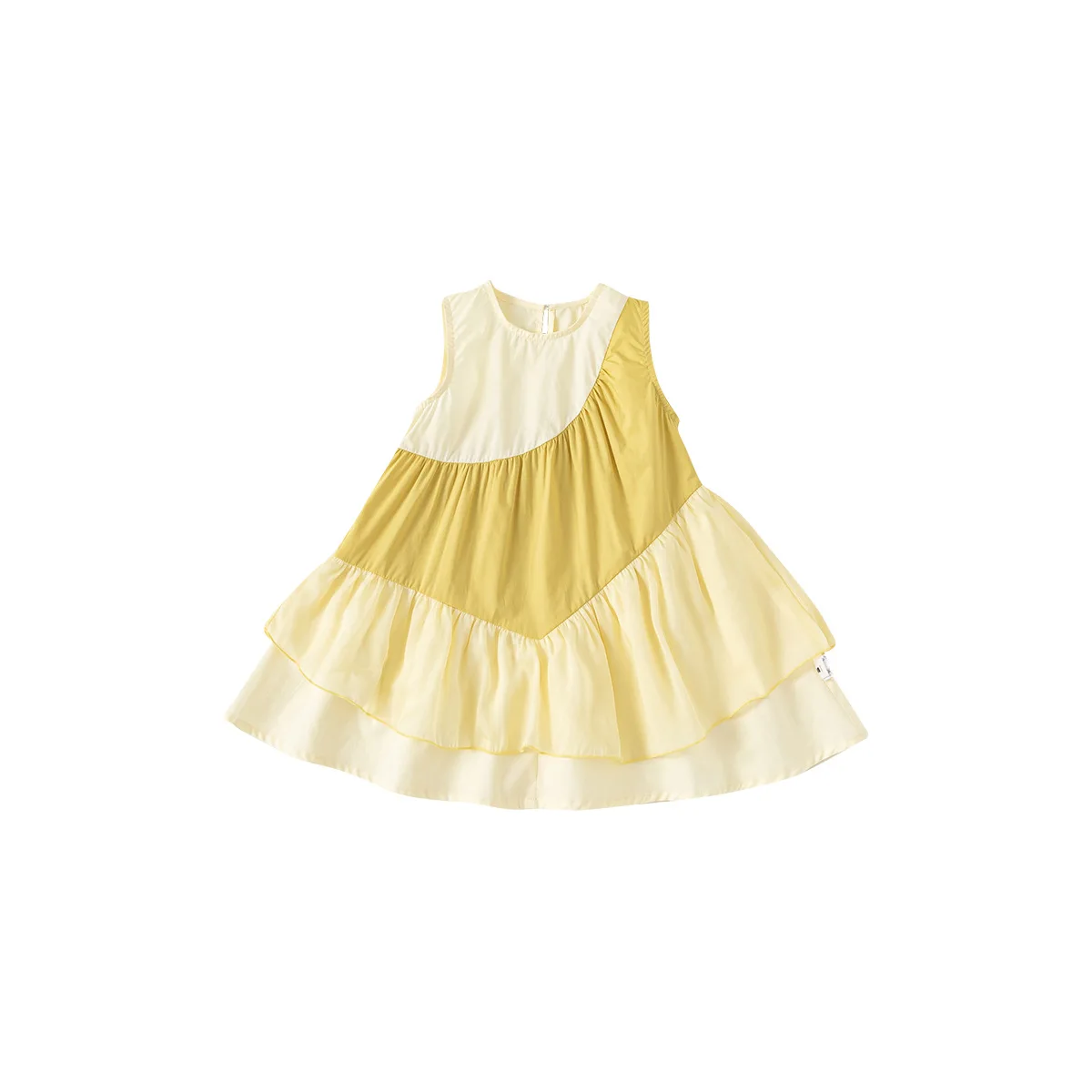 تنورة نسائية موديل 2025 بدون أكمام لفصل الكنز للفتيات موضة الصيف تنورة كبيرة للأطفال فستان أحمر فضفاض على الإنترنت