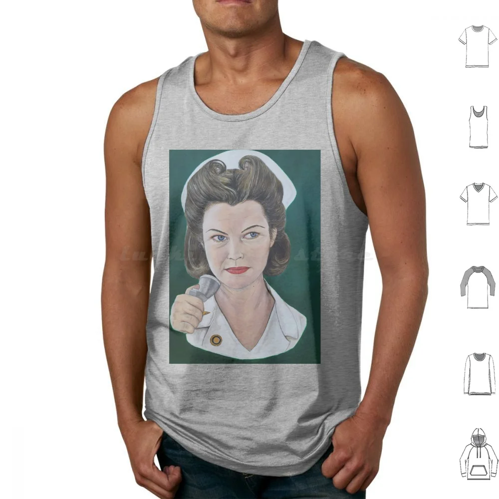 Medication Time Tank Tops Vest Sleeveless Cindi Sanders Nurse Ratched Cynthia Sanders One Flew Over The Cuckoos Nest