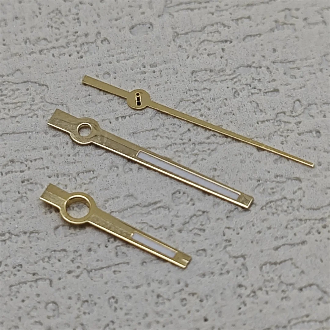 NH35 Watch Hands Green Luminous Logbook Hands for NH35 NH36 4R 7S Movement Silver Gold Rose Hands Modified Watch Accessories