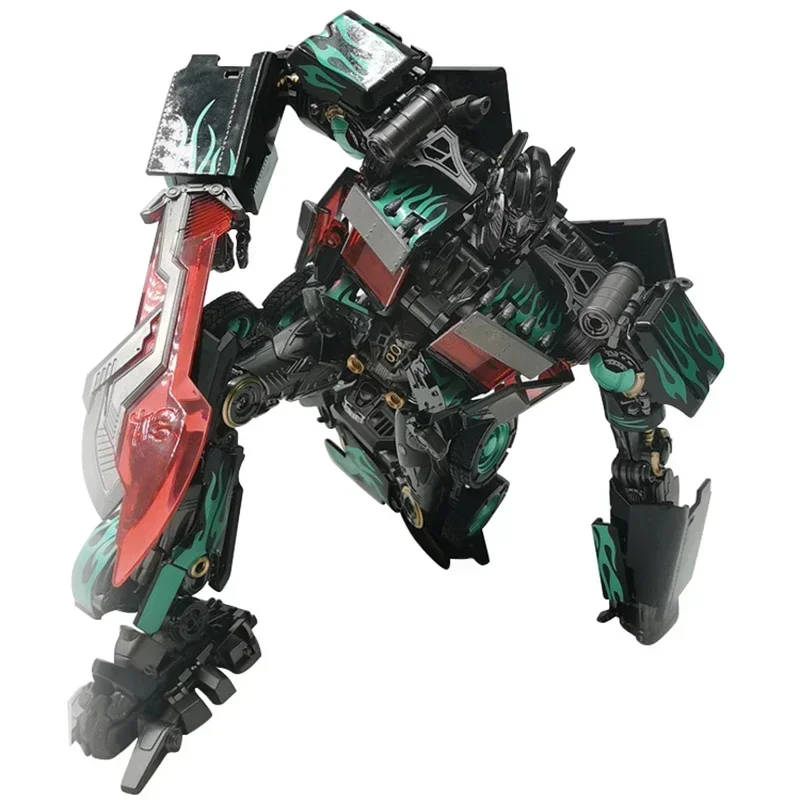 재고 있음 변신 로봇 BMB LS-03L LS03L 블랙 OP 사령관 영화 모델 30cm KO MPM04 액션 피규어 장난감 컬렉션 선물