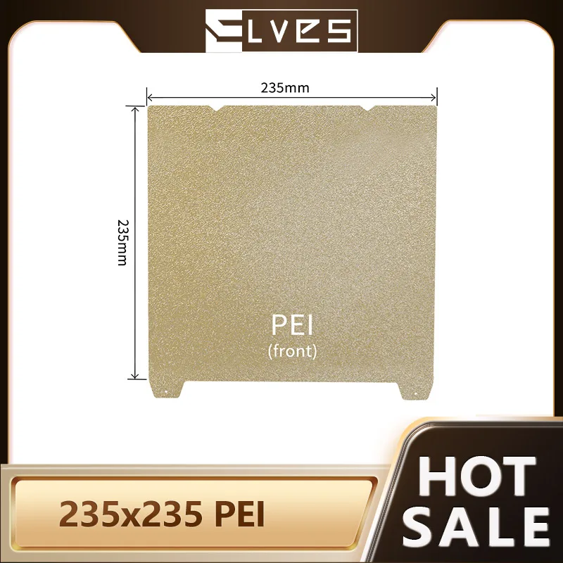 PEI Build Plate  For K1  Spring Steel Heat Bed 235*235mm Fit Ender-3 S1/Ender 3 S1 Pro/Ender 3 V3 SE/ 5 S1 3D Printer Heat Paper