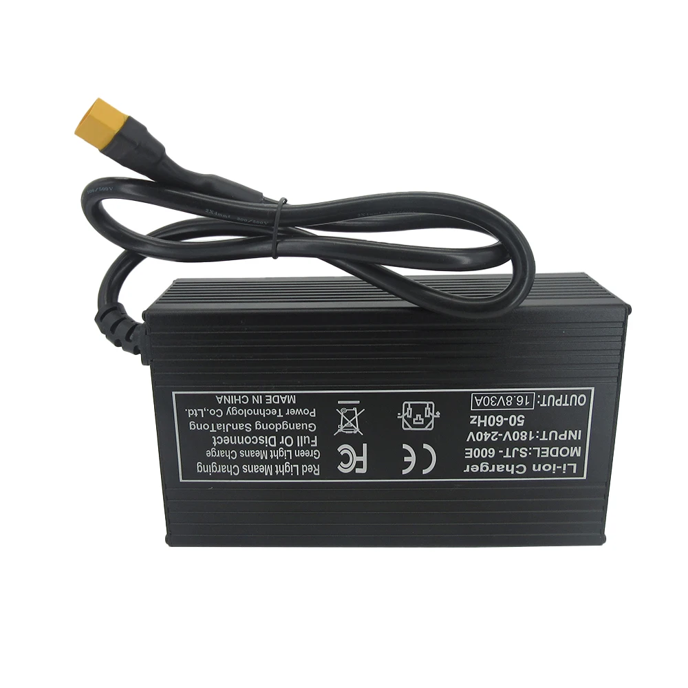 16.8V 30A Li-ion 4S Battery Fast Charger 14.4V 14.8V Lithium RV Golf Cart Energy Storage Charger SB50 XT90 Connector