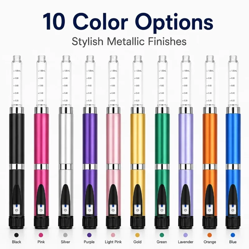 Reusable Magic Pen Peptide V2 Injector Multicolor Beauty Dosing Pen Professional Wrinkle Removal Beauty Injection Tool