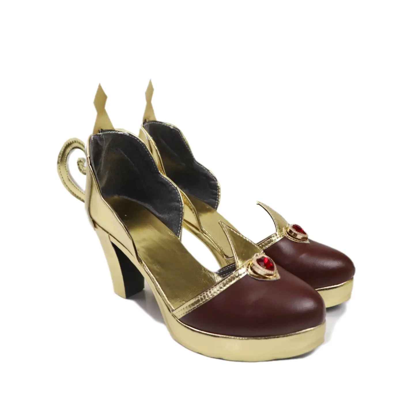 Jeu Genshin Impact Alice Cosplay chaussures Alice Cosplay chaussures bottes pour Hallowmas fête carnaval adulte femmes hommes