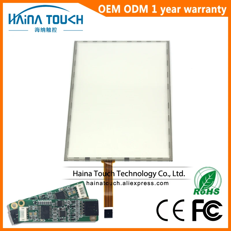

5 wire 10.4 Inch Resistive Touch Screen Panel With USB Cotroller Windows XP Win10 Raspberry Pi Linux Compatible