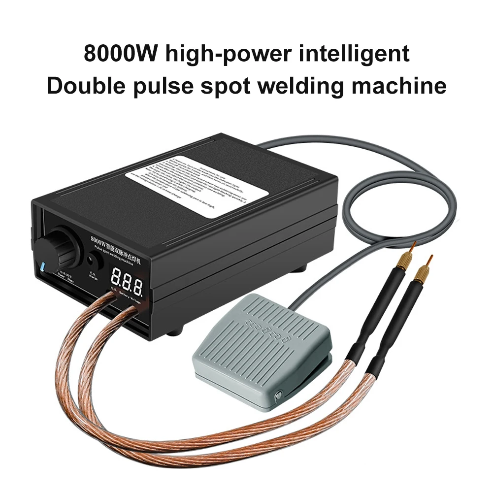 

8000W Mini Spot Welder Kit Automat 18650 Battery Pack Welding Portable Spot Welding Machine Pen For 0.1 MM 0.15MM Nickel Strip