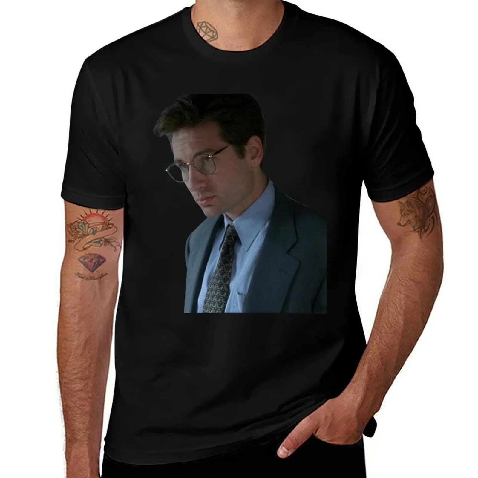 Fox Mulder - The X-Files T-Shirt Holiday Party T-Shirt for Men