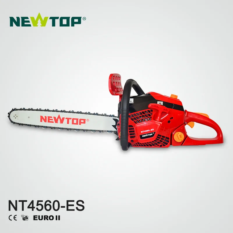 ATV&UTVTop Wholesale Professional Powerful Good Quality 45cc 1700W Petrol Chain Saw with 18 Inch bar 2Stroke Chainsaw for Cuttin