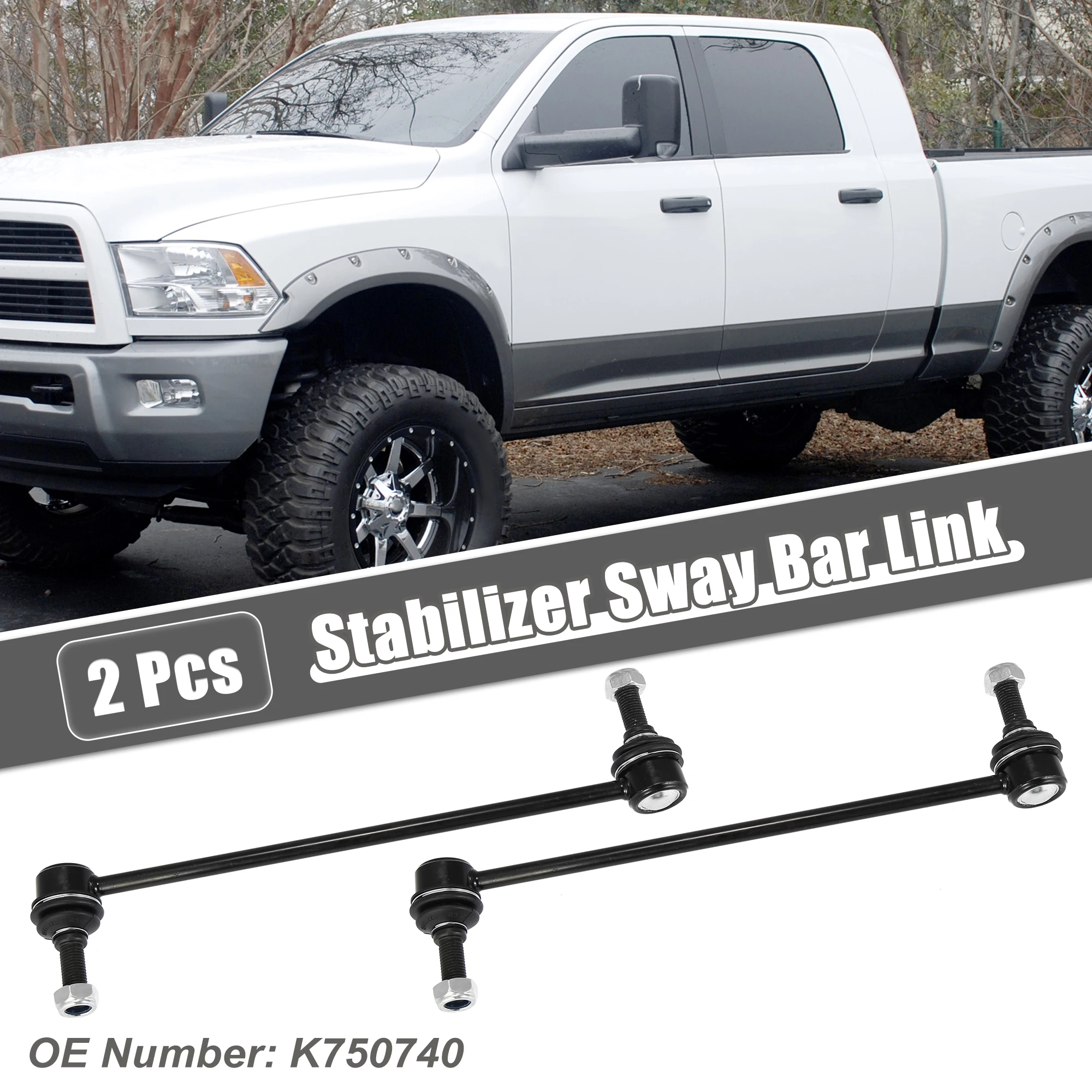 

UXCELL 2 шт. передние тяги стабилизатора поперечной устойчивости K750740 звено стабилизатора для Ford Fusion DG9Z5K484A