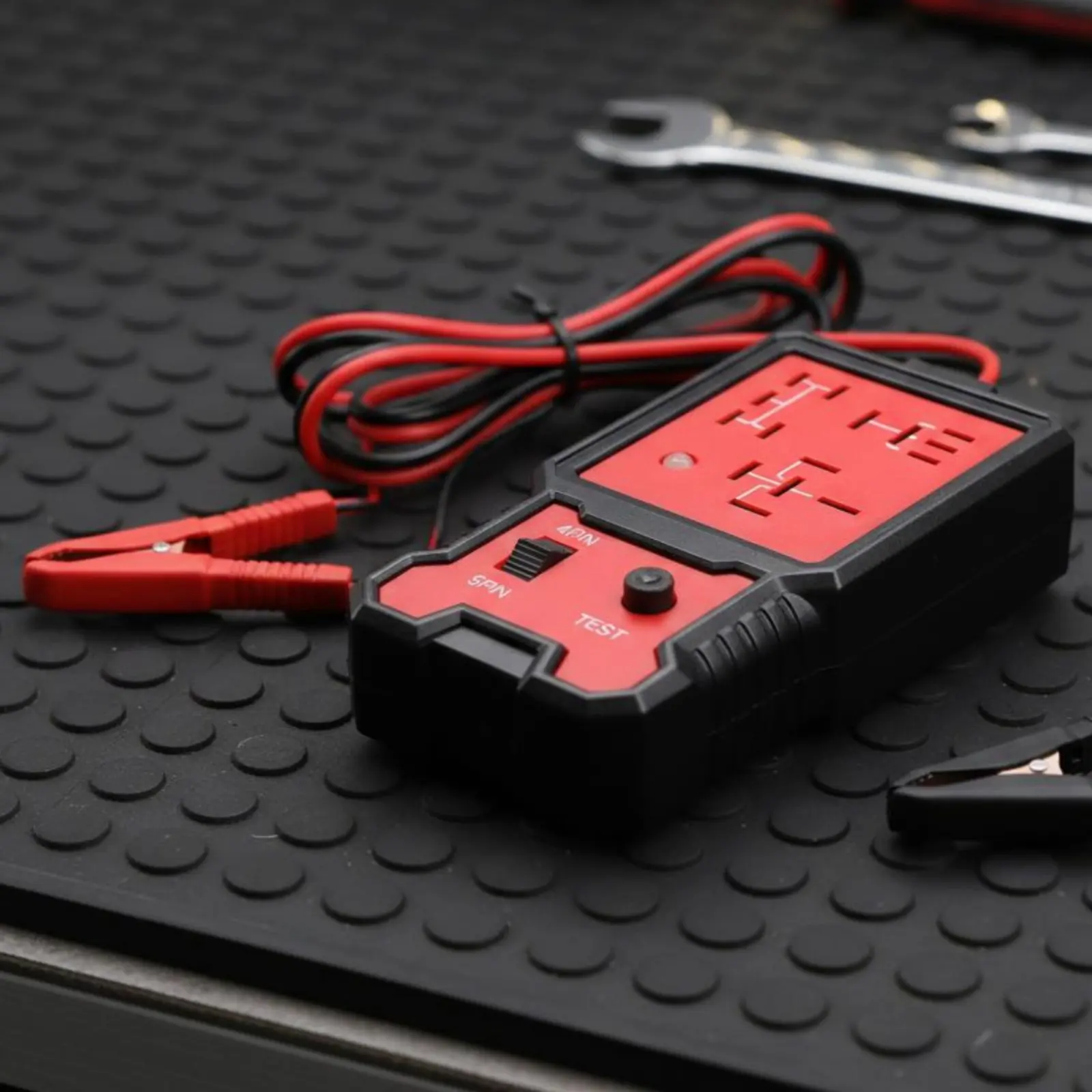 12V 24V Relay Tester Long-Lasting Automotive Relay Test Device Vehicle Tool Instant Results Safe Testing for Mechanics, Garage view 5