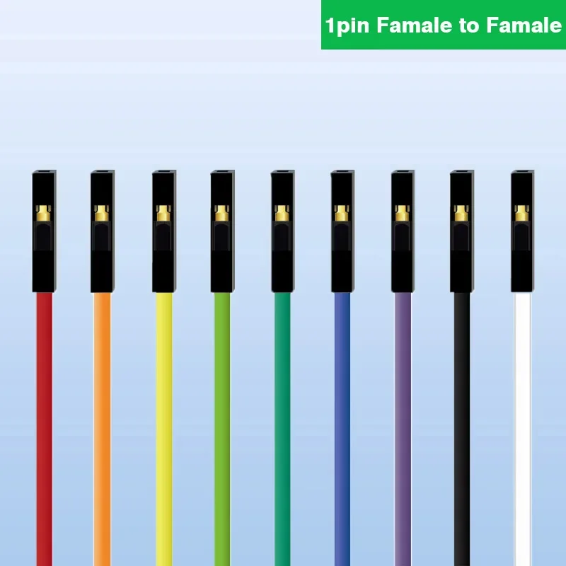 1PIN 10CM 20CM 30CM 40CM ligne Dupont mâle à mâle femelle à mâle femelle à femelle cavalier câble Dupont pour Arduino KIT de bricolage