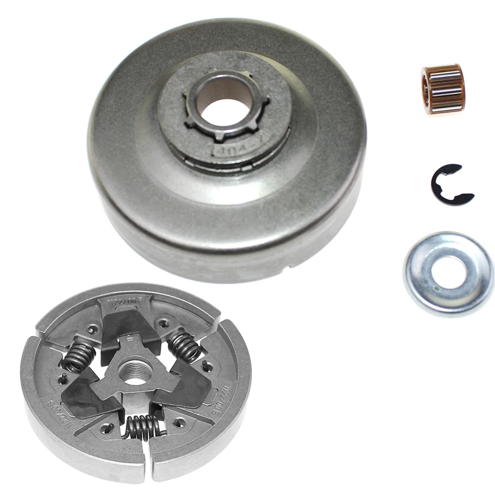 

Clutch +Clutch Drum Rim Sprocket Kit .404”7T For Stihl 064 066 MS640 MS650 MS661 1122 007 1002 1122 160 2002 1122 160 2005