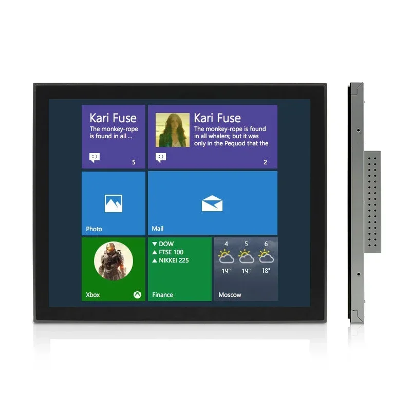 003 Panel Sentuh Kapasitif Monitor Layar Sentuh 17 Inci Produsen USINGWIN Diskon Besar ODM/OEM Tertanam