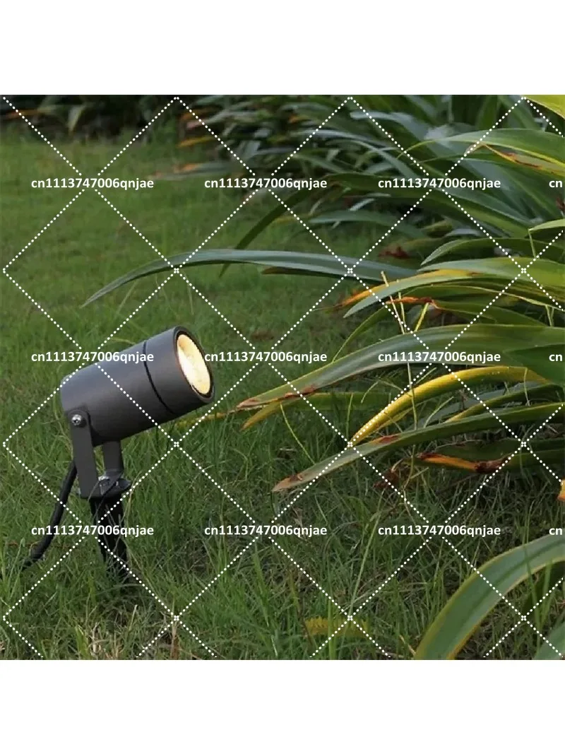 LED Garden Light IP65 Waterproof Outdoor Landscape Spotlight 12V 24V 5W 10W Spike Light