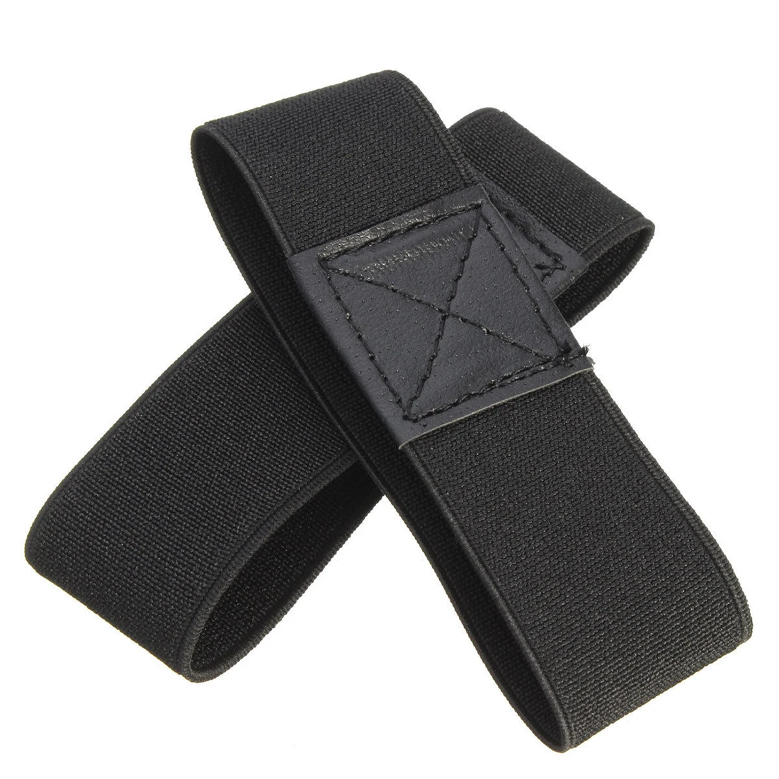 

CGS-Black Elastic Shoe Strap Band For Banquet Loose High Heeled Shoes Dancing