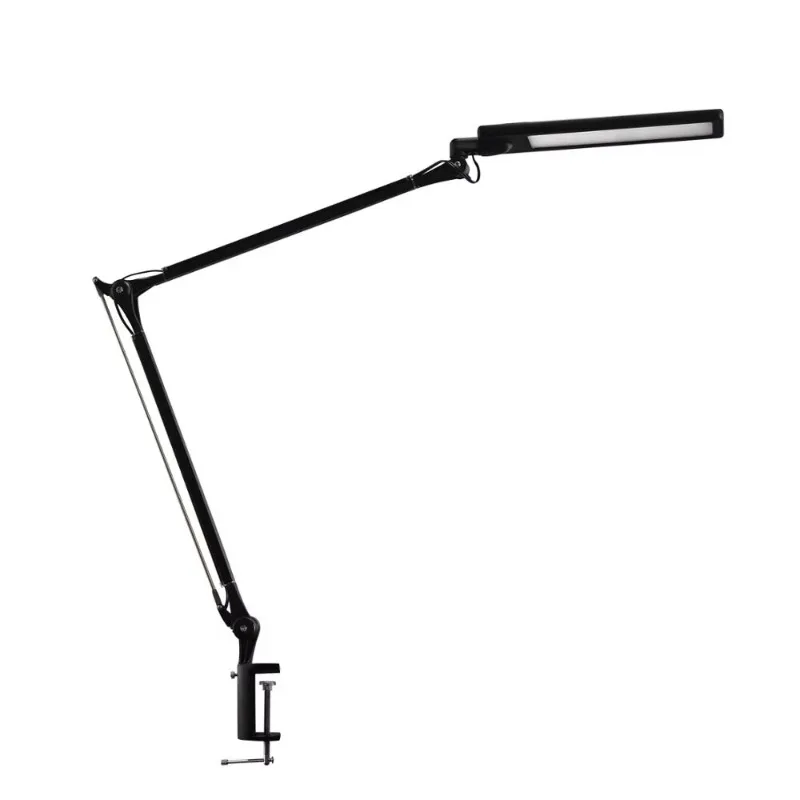 Led desk lamp swing arm home office dormitory work study reading desk lamp office 1/2 hour timer