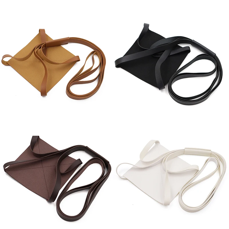 2pcs PU Leather Hanging Planter for Indoor and Outdoor, Hanging Plant Stand, Home Decoration